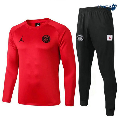 Fato de Treino PSG Vermelho/Preto 2019-2020
