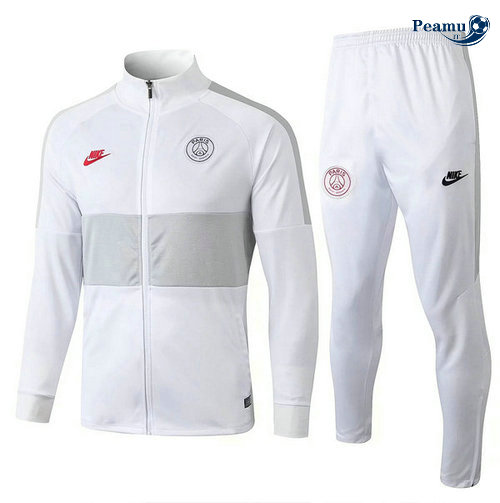 Casaco de Fato de Treino PSG Bianco 2019-2020