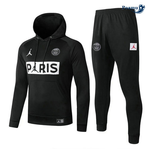 Sweat de Fato de Treino PSG Preto 2019-2020