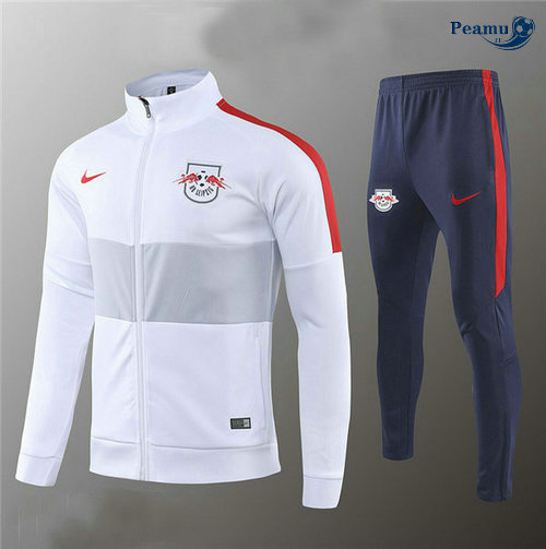 Casaco de Fato de Treino RB Leipzig Bianco/Azul navy 2019-2020