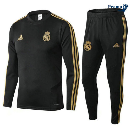 Fato de Treino Real Madrid Preto 2019-2020