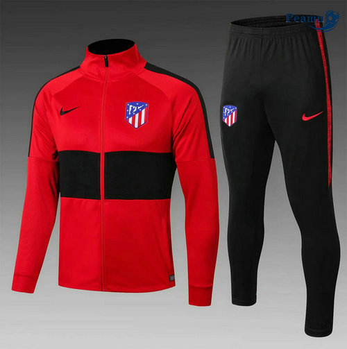 Casaco de Fato de Treino Atletico Madrid Crianças Vermelho/Preto 2019-2020