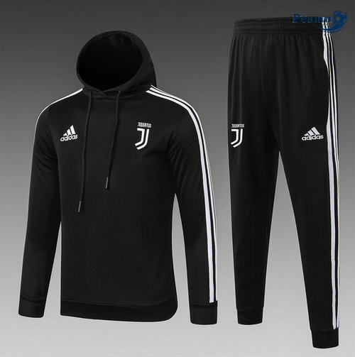 Sweat de Fato de Treino Juventus Crianças Preto 2019-2020