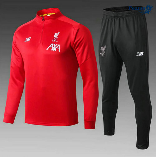 Fato de Treino Liverpool Crianças Vermelho/Preto 2019-2020