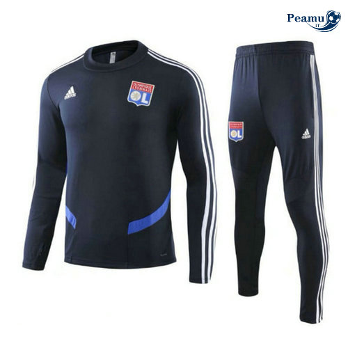 Fato de Treino Lyon Crianças Azul navy 2019-2020