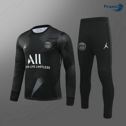 Fato de Treino PSG Crianças Preto 2019-2020