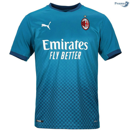 Camisola Futebol AC Milan Terceiro Equipamento 2020-2021