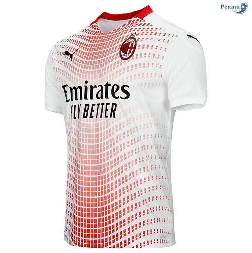 Camisola Futebol AC Milan Alternativa Equipamento 2020-2021