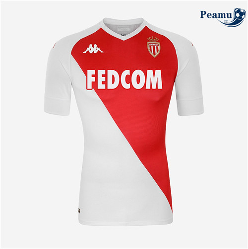 Camisola Futebol Monaco Principal Equipamento 2020-2021