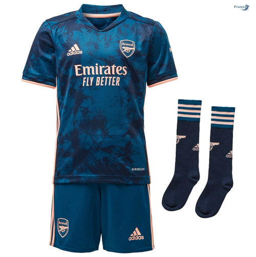 Camisola Futebol Arsenal Crianças Terceiro Equipamento 2020-2021