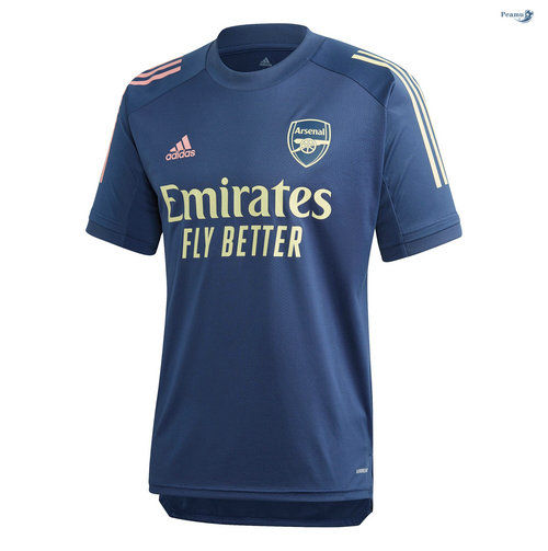 Camisola Futebol Arsenal Entrainement Azul 2020-2021