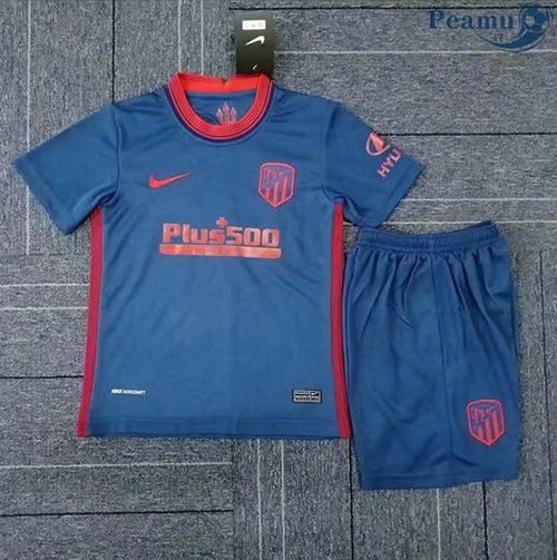 Camisola Futebol Atletico Madrid Crianças Alternativa Equipamento 2020-2021