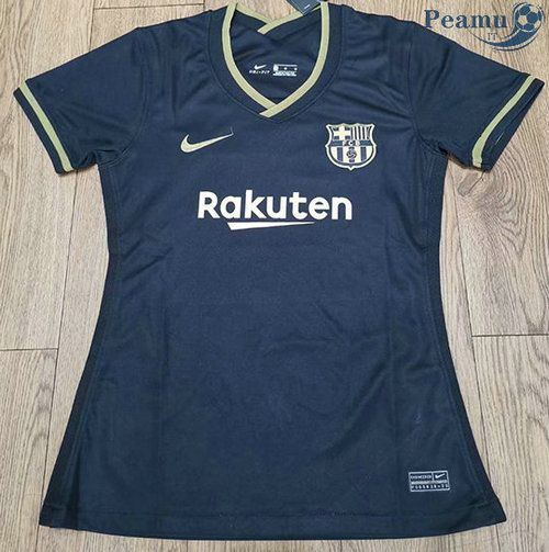 Camisola Futebol Barcelona Alternativa Equipamento Mulher 2020-2021