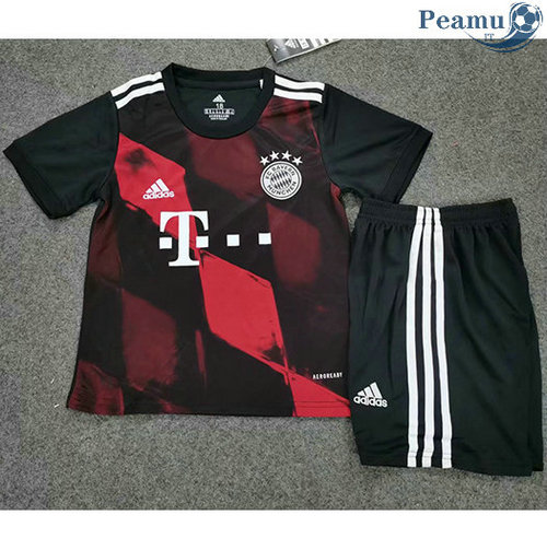 Camisola Futebol Bayern de Munique Crianças Terceiro Equipamento 2020-2021