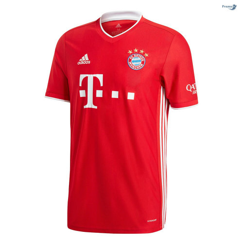 Camisola Futebol Bayern de Munique Principal Equipamento 2020-2021