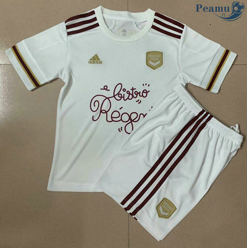 Camisola Futebol Bordeaux Crianças Alternativa Equipamento 2020-2021