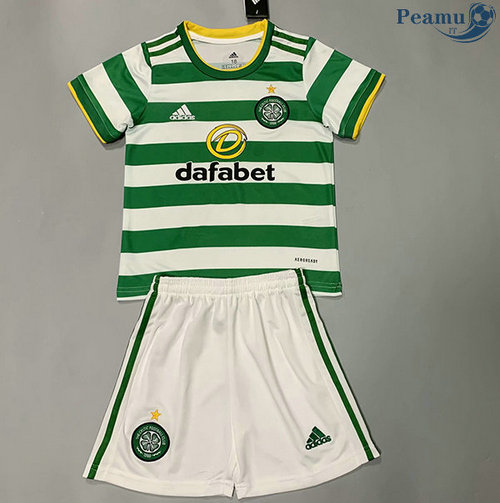 Camisola Futebol Celtic Crianças Principal Equipamento 2020-2021