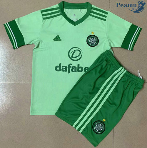 Camisola Futebol Celtic Crianças Alternativa Equipamento 2020-2021