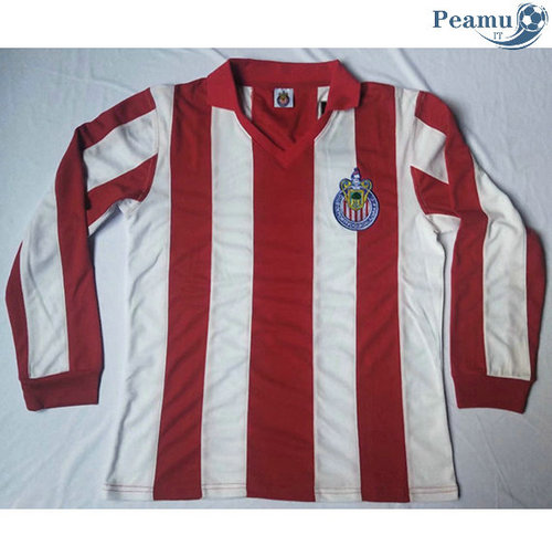 Camisola Futebol Chivas Regal Manche Longue 60 anni