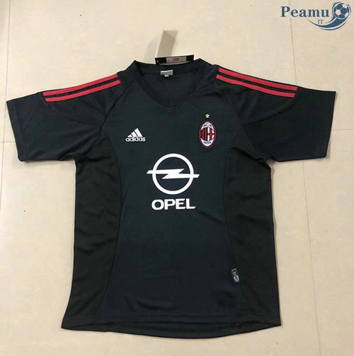 Camisola Rétro AC Milan Alternativa Equipamento Champions League 2002-03