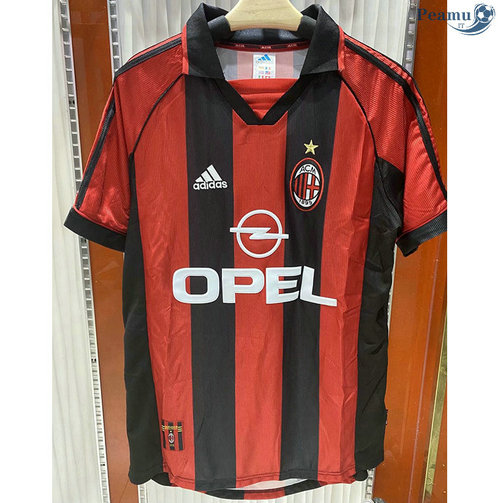 Camisola Rétro AC Milan Principal Equipamento 1998-00