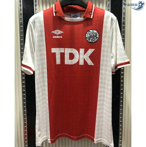 Camisola Rétro Ajax Principal Equipamento 1990-92