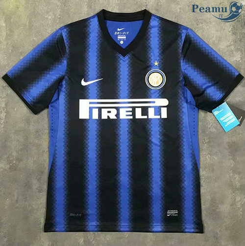 Camisola Rétro Inter Milan Calcoes Principal Equipamento 2010-11