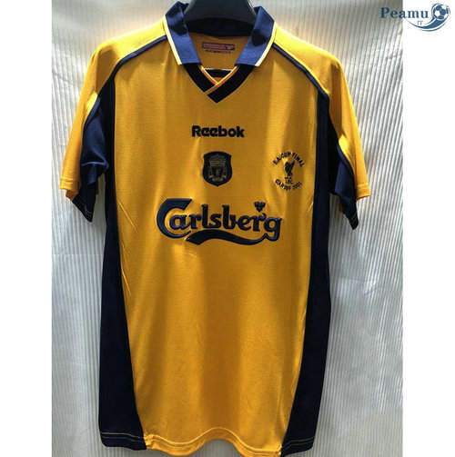 Camisola Rétro Liverpool Alternativa Equipamento 2000-01