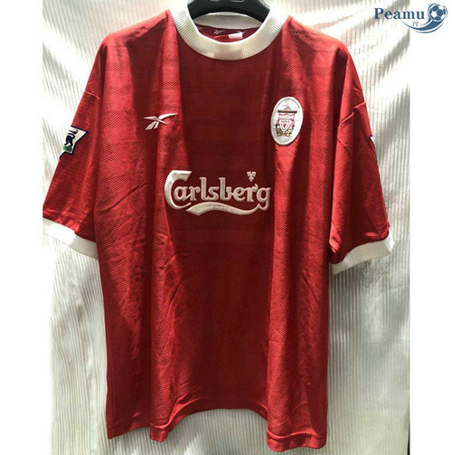 Camisola Rétro Liverpool Principal Equipamento 1998