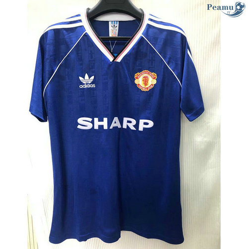 Camisola Rétro Manchester United Terceiro Equipamento 1988