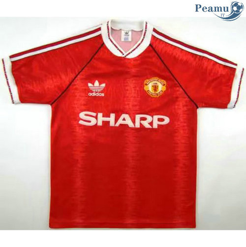 Camisola Rétro Manchester United Principal Equipamento 1990-92
