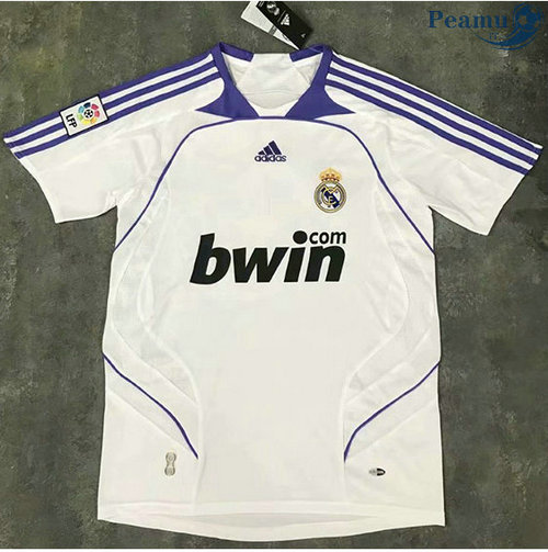 Camisola Rétro Real Madrid Principal Equipamento 2007-08