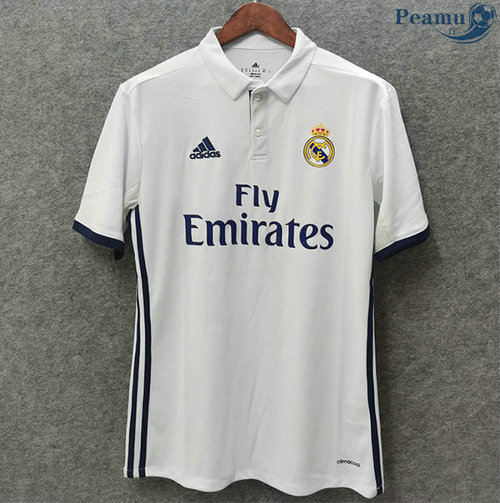 Camisola Rétro Real Madrid Principal Equipamento 2016-17