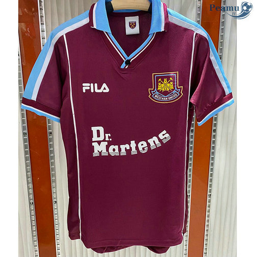 Camisola Rétro West Ham United Principal Equipamento 1999-01