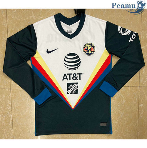 Camisola Futebol Club America Alternativa Equipamento Manche Longue 2020-2021