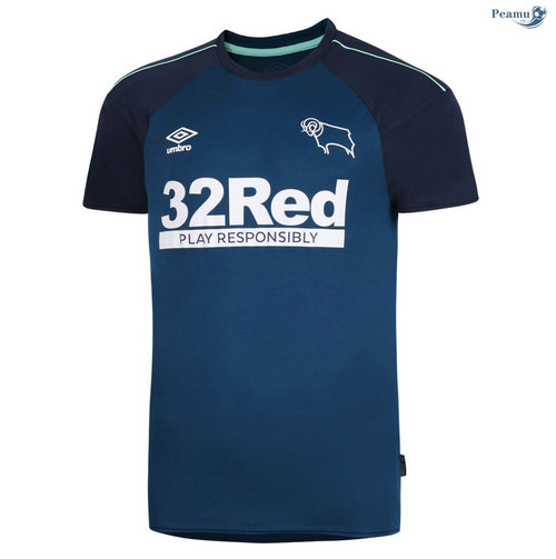 Camisola Futebol Derby County Alternativa Equipamento 2020-2021