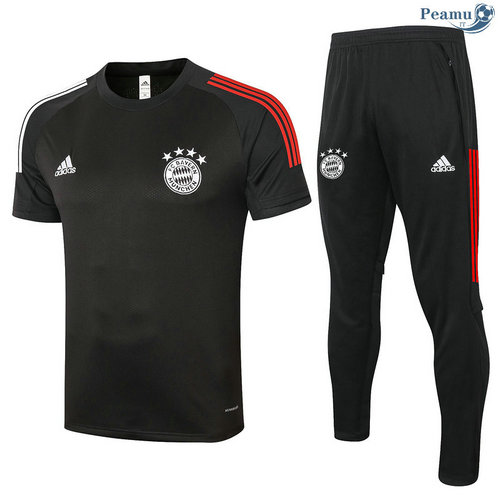 Kit Camisola Entrainement Bayern de Munique + Pantalon Preto 2020-2021