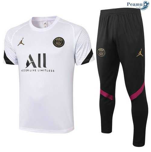 Kit Camisola Entrainement Jordan + Pantalon Branco 2020-2021