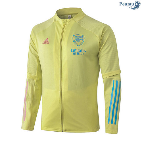 Jaqueta Futebol Arsenal Amarelo 2020-2021