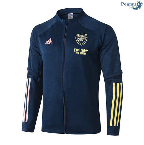 Jaqueta Futebol Arsenal Azul Marinho 2020-2021