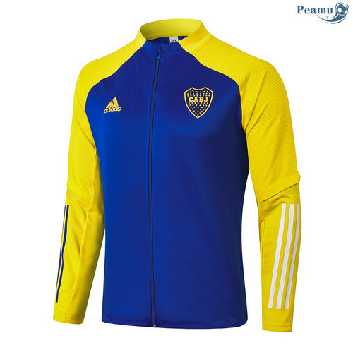 Jaqueta Futebol Boca Juniors Azul Amarelo 2020-2021