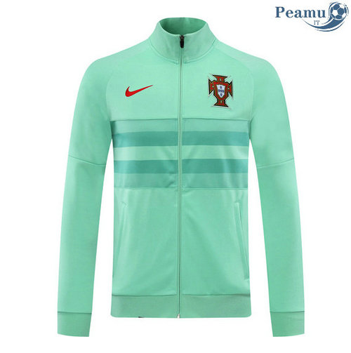 Jaqueta Futebol Portugal Verde 2020-2021