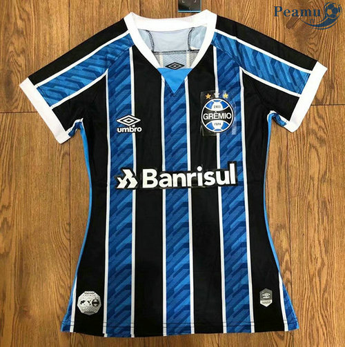 Camisola Futebol Gremio Mulher Principal Equipamento 2020-2021