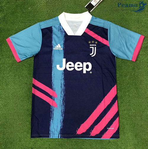 Camisola Futebol Juventus Azul 2020-2021