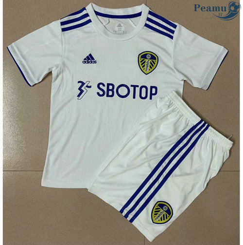 Camisola Futebol Leeds United Crianças Principal Equipamento 2020-2021