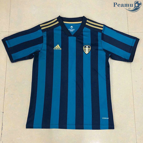 Camisola Futebol Leeds United Alternativa Equipamento Azul 2020-2021