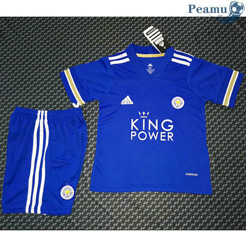 Camisola Futebol Leicester City Crianças Principal Equipamento 2020-2021