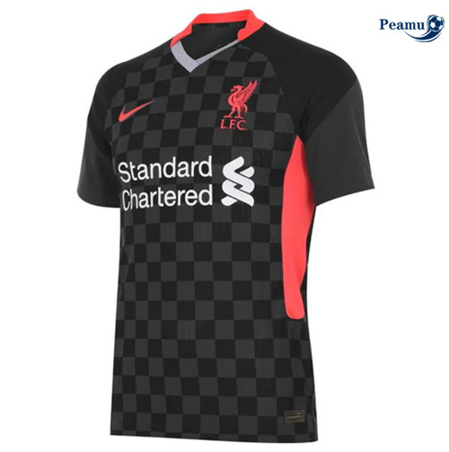 Camisola Futebol Liverpool Preto 2020-2021