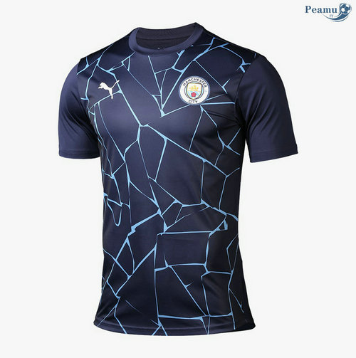 Camisola Futebol Manchester City Principal Equipamento pre-match 2020-2021