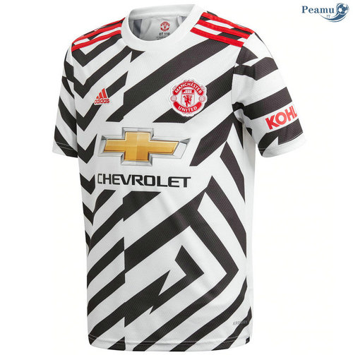 Camisola Futebol Manchester United Terceiro Equipamento 2020-2021